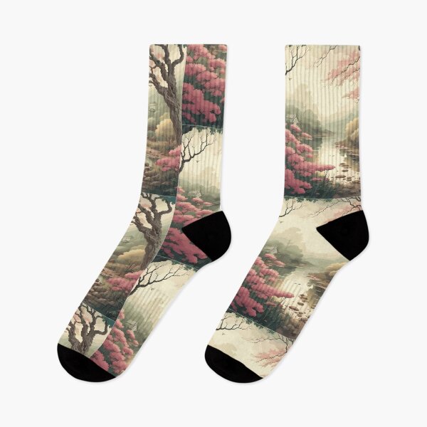 Item preview, Morning Serenade - A Tranquil Morning Scene designed and sold by PrithviApparels.