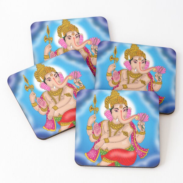 Item preview, Divine Lord Ganesha Artwork – Sacred Hindu God Illustration designed and sold by Harshit_Digital_Arts.