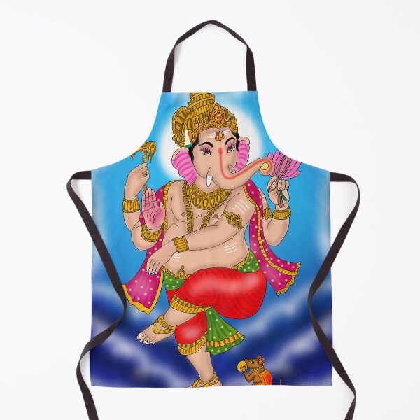Item preview, Divine Lord Ganesha Artwork – Sacred Hindu God Illustration designed and sold by Harshit_Digital_Arts.