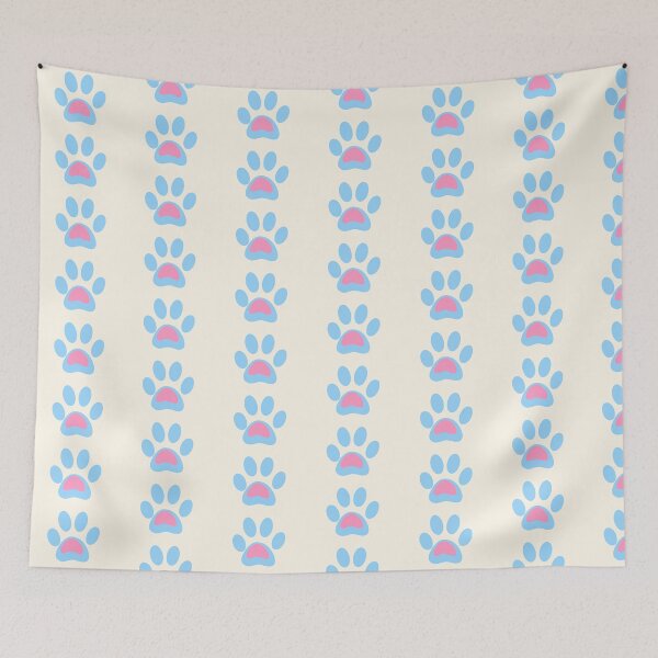 Item preview, Kawaii Pastel Paw Print Aesthetic Animal Lover designed and sold by risingrocket.