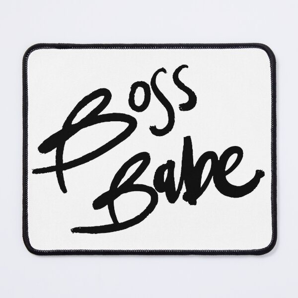 Item preview, Boss Babe (Black) designed and sold by hazywares.