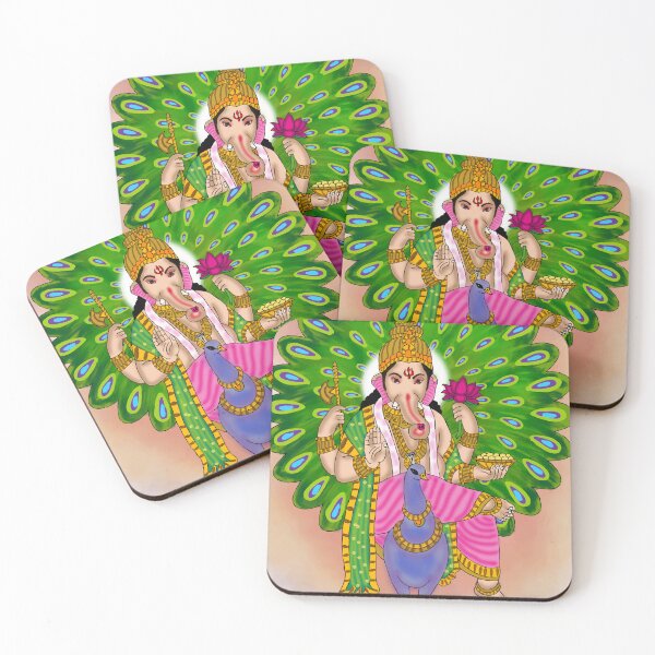 Item preview, Sacred Ganesh Art Design – Hindu Spiritual God Illustration designed and sold by Harshit_Digital_Arts.