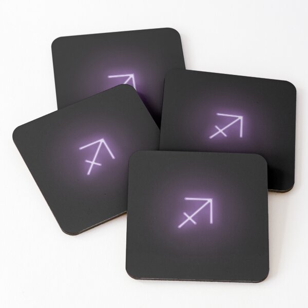 Item preview, Sagittarius Zodiac Neon Astrology Sign designed and sold by piercejackson.