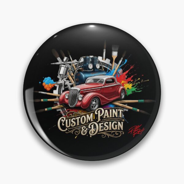 Item preview, Custom paint Hot Rod designed and sold by rikkirocx.