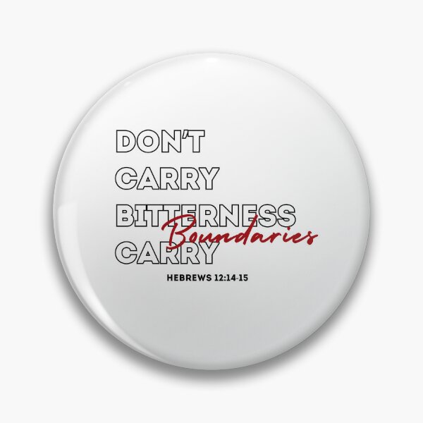 Item preview, Don't Carry Bitterness #2 designed and sold by Divine Mind Designs.
