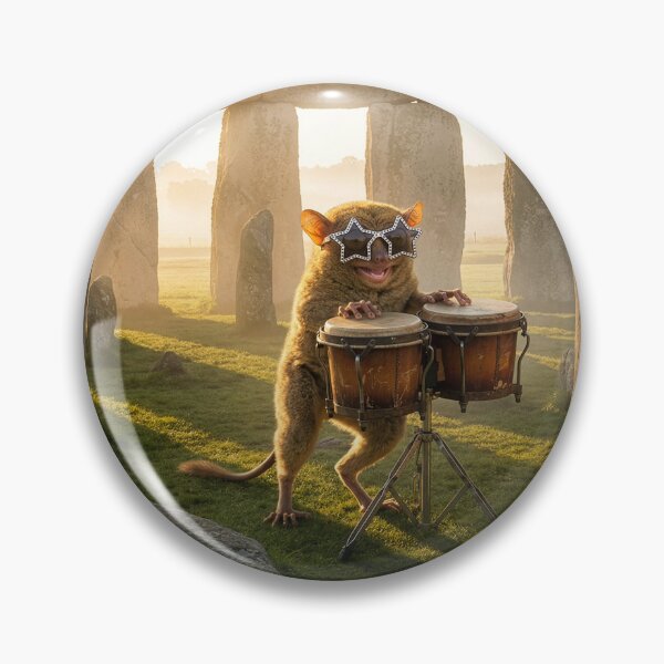 Item preview, Tarsier Rocks Out at Stonehenge designed and sold by Tridentulus.