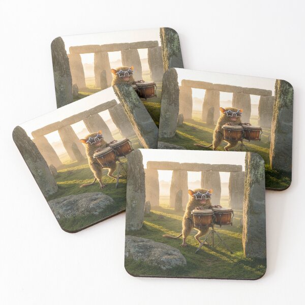 Item preview, Tarsier Rocks Out at Stonehenge designed and sold by Tridentulus.