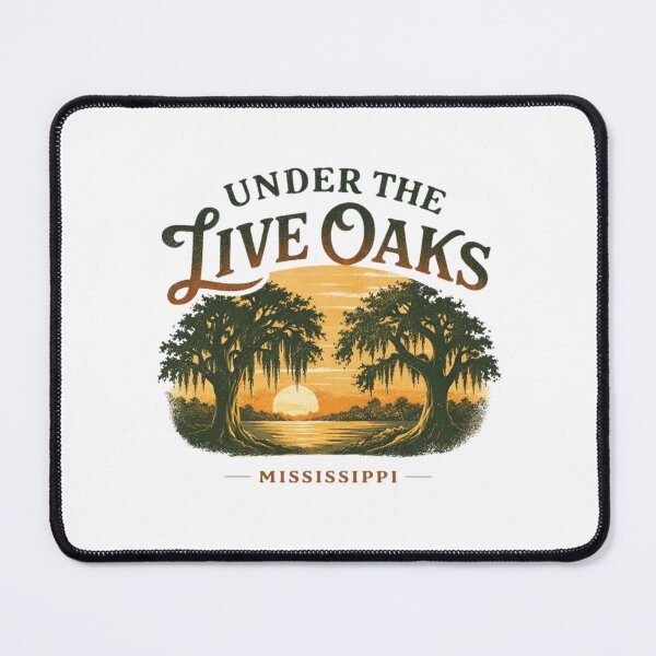 Item preview, Under the live oaks at Mississippi sunset designed and sold by Rue Design Company.