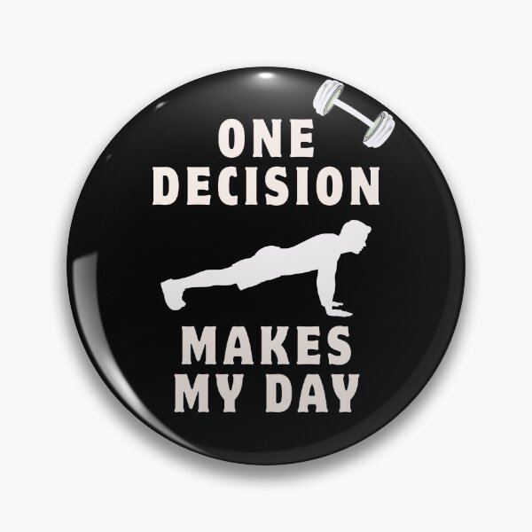 Item preview, One Decision Makes My Day – Positive Mindset designed and sold by ipot.