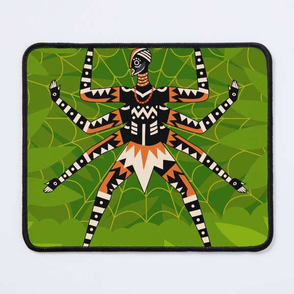 Item preview, anansi spider god of african mythology designed and sold by matintheworld ( delcarmat ).