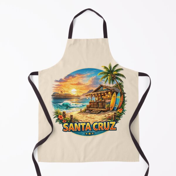 Item preview, Santa Cruz Surf Shack - Beach Boardwalk, California designed and sold by Myra365Art.