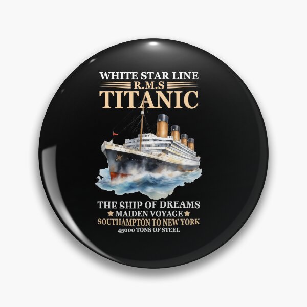Item preview, Titanic Expert - White Starline RMS Titanic Boys Girls  designed and sold by farhanhafeez.