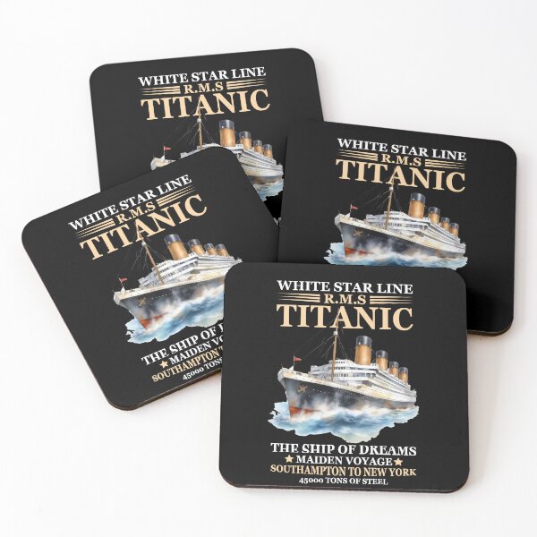 Item preview, Titanic Expert - White Starline RMS Titanic Boys Girls  designed and sold by farhanhafeez.