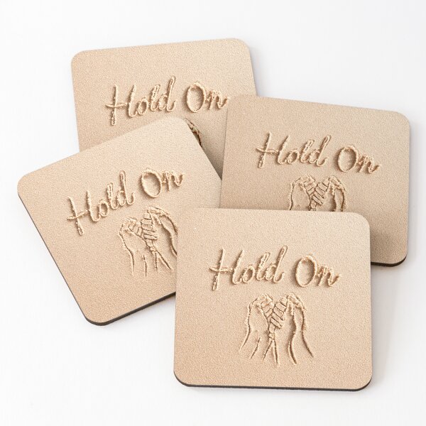 Item preview, Hold On Holding Hands Sand Drawing designed and sold by chase-thewave.
