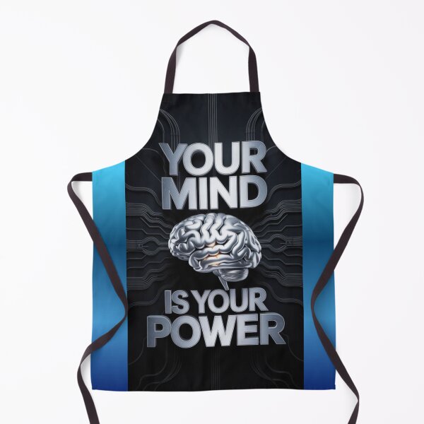 Item preview, Futuristic Mind Power Quote Artwork designed and sold by MyCaseLab.