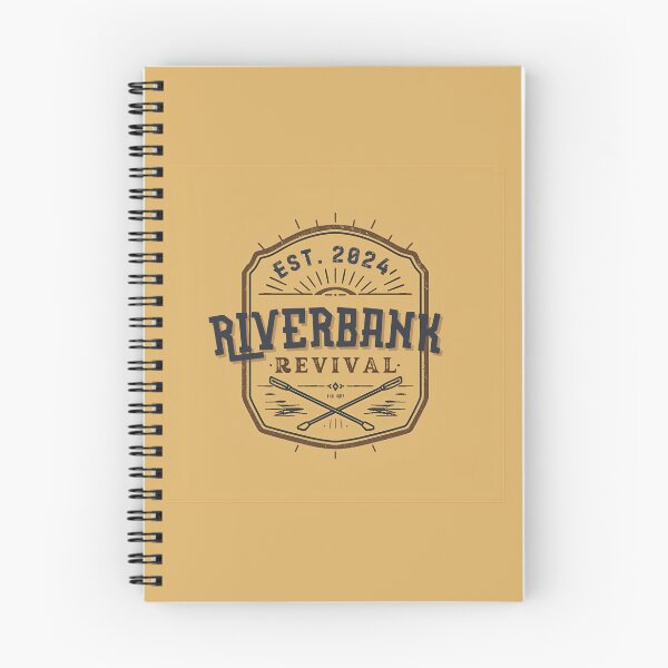 Item preview, Riverbank Revival vintage badge logo with crossed oars designed and sold by Rue Market.