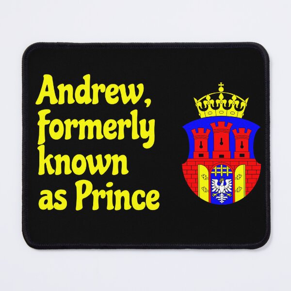 Item preview, Andrew, Formerly known as Prince gold designed and sold by KATKattalestv.