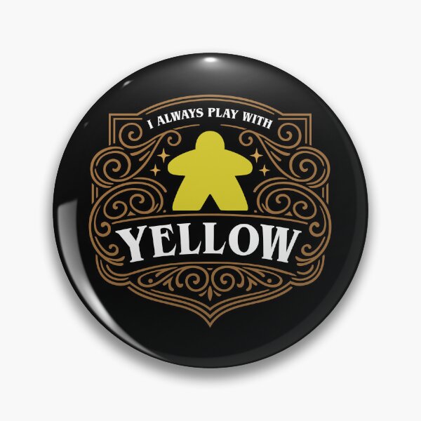 Item preview, I Always Play with Yellow Meeple Board Games designed and sold by pixeptional.