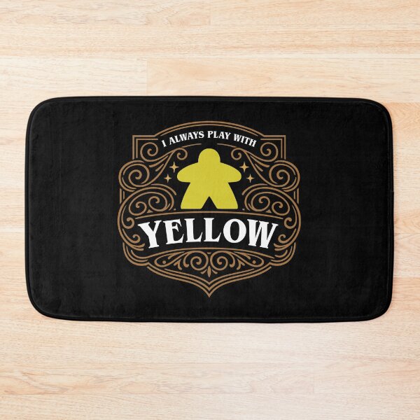 Item preview, I Always Play with Yellow Meeple Board Games designed and sold by pixeptional.