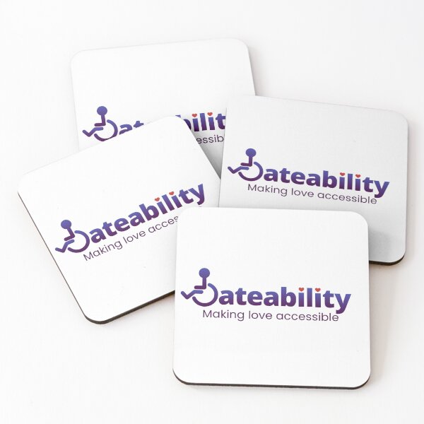 Item preview, Dateability Slogan Blue  designed and sold by Dateability.