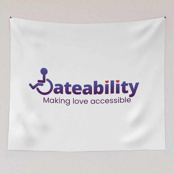 Item preview, Dateability Slogan Blue  designed and sold by Dateability.
