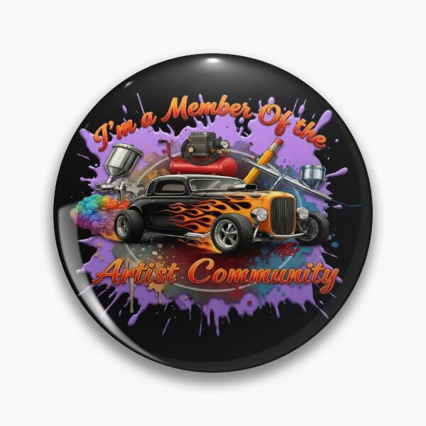 Item preview,  Custom paint Hot Rod designed and sold by rikkirocx.