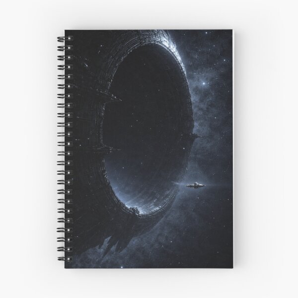 Item preview, Colossal Alien Gate in Deep Space Nyx Vindicator Sci-Fi Horror Cinematic Wall Art designed and sold by Element Horizon Studio.