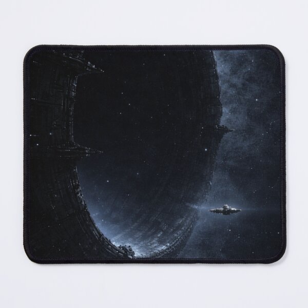 Item preview, Colossal Alien Gate in Deep Space Nyx Vindicator Sci-Fi Horror Cinematic Wall Art designed and sold by Element Horizon Studio.