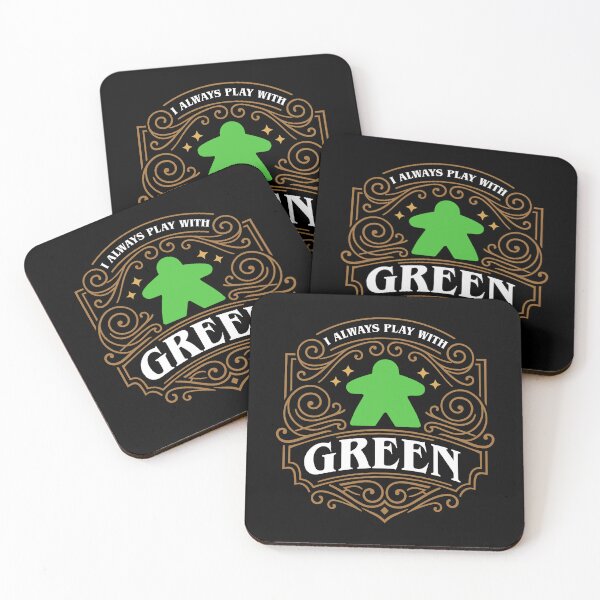 Item preview, I Always Play with Green Meeple Board Games designed and sold by pixeptional.