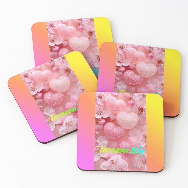 Item preview, Dream Big Pink Heart Design designed and sold by MyCaseLab.