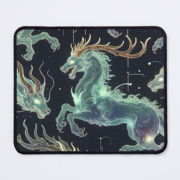 Item preview, Ethereal Dragons Pattern designed and sold by Desikhanna123.