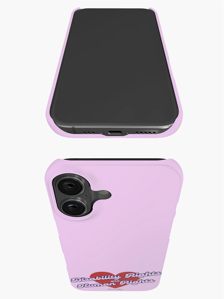 Thumbnail 3 of 4, iPhone Case, Disability Rights are Human Rights! designed and sold by Dateability.