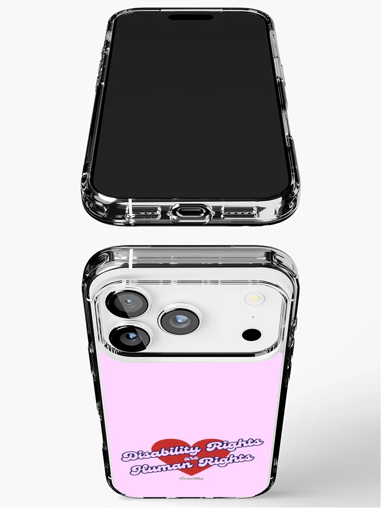 Thumbnail 3 of 5, iPhone Case, Disability Rights are Human Rights! designed and sold by Dateability.