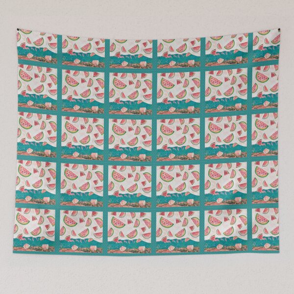 Item preview, It’s Raining Watermelons! designed and sold by oh-bi-me.