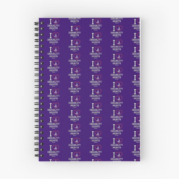 Item preview, I Love Disability Rights designed and sold by Dateability.