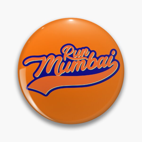 Item preview, Run Mumbai Vintage Logo designed and sold by pinkerverse.
