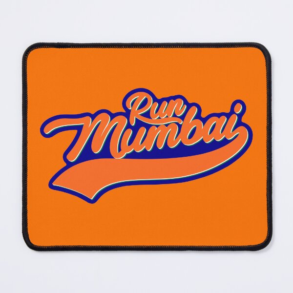 Item preview, Run Mumbai Vintage Logo designed and sold by pinkerverse.