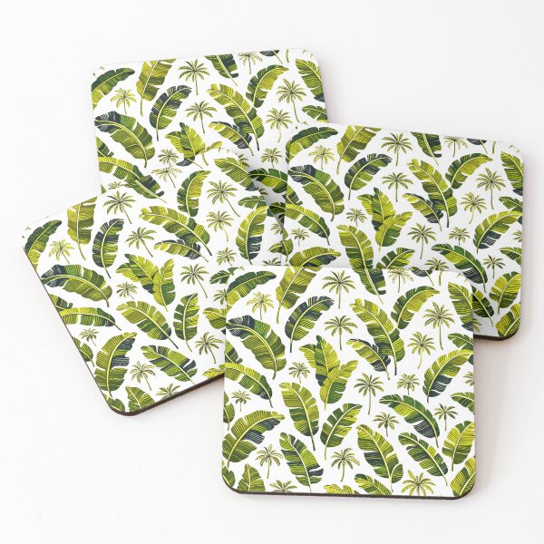 Item preview, Olive Green Earthly Colors Tropical Banana leaves designed and sold by scicilysimonee.