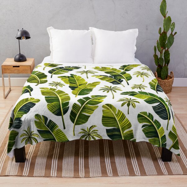 Item preview, Olive Green Earthly Colors Tropical Banana leaves designed and sold by scicilysimonee.
