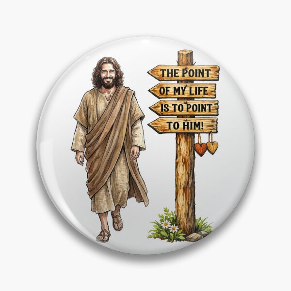 Item preview, To Point To Jesus designed and sold by Lion and Lamb Design.