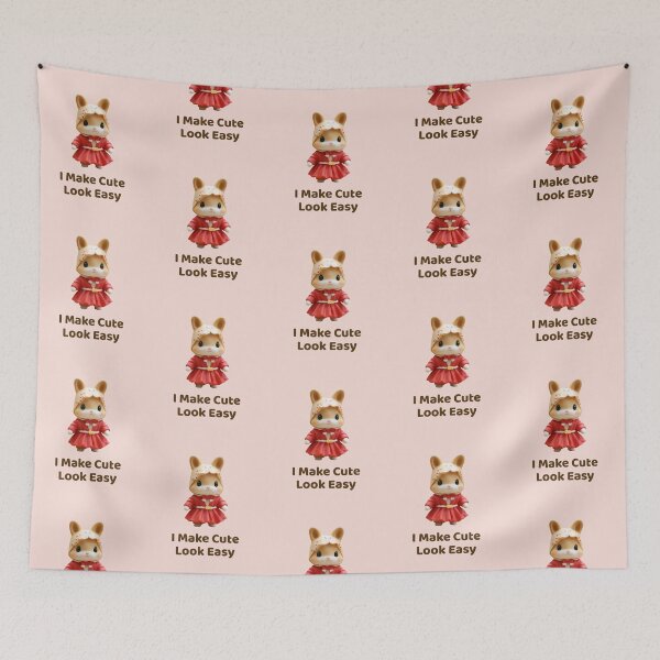 Item preview, I Make Cute Look Easy Children Funny designed and sold by Sachie's Studio.