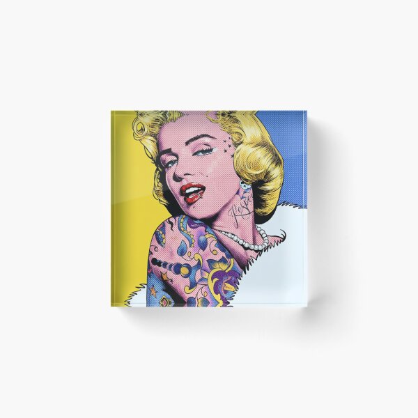 Item preview, Art Master's Marilyn Tattoo designed and sold by imarilynmonroe.