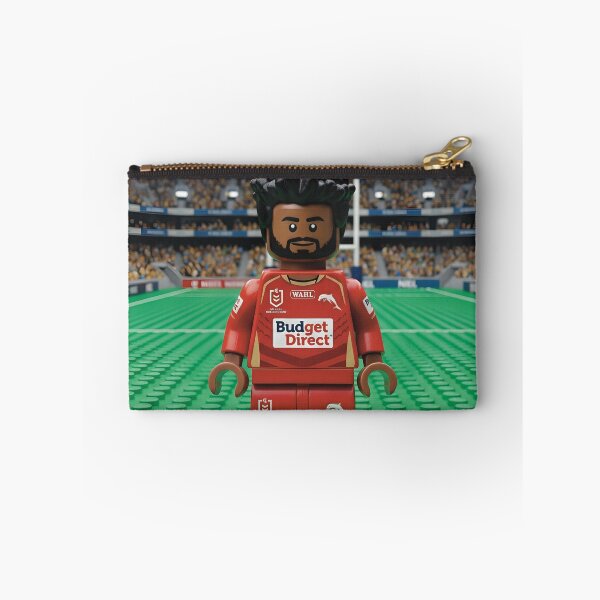 Item preview, The Hammer LEGO Edition Dolphins NRL Fan Art Print designed and sold by Vibes To VIsual.