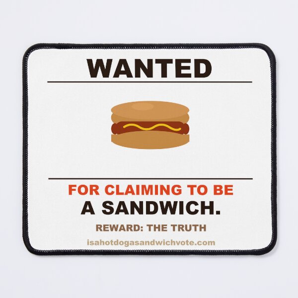 Item preview, Wanted Hotdog designed and sold by HotdogSandwich.