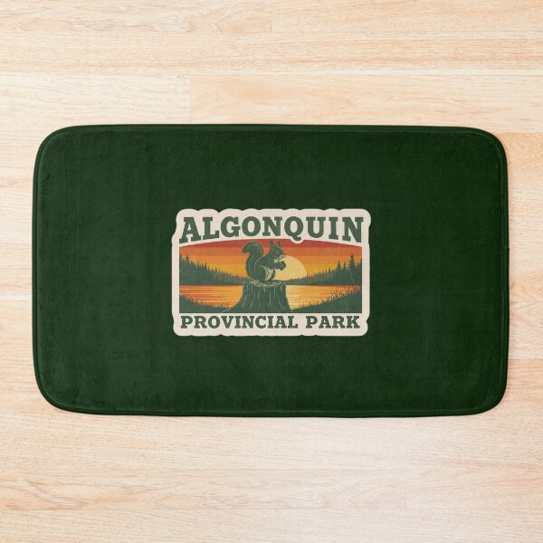 Item preview, Algonquin Park Vintage Travel Sticker (Red Squirrel) designed and sold by Collector's Collections.