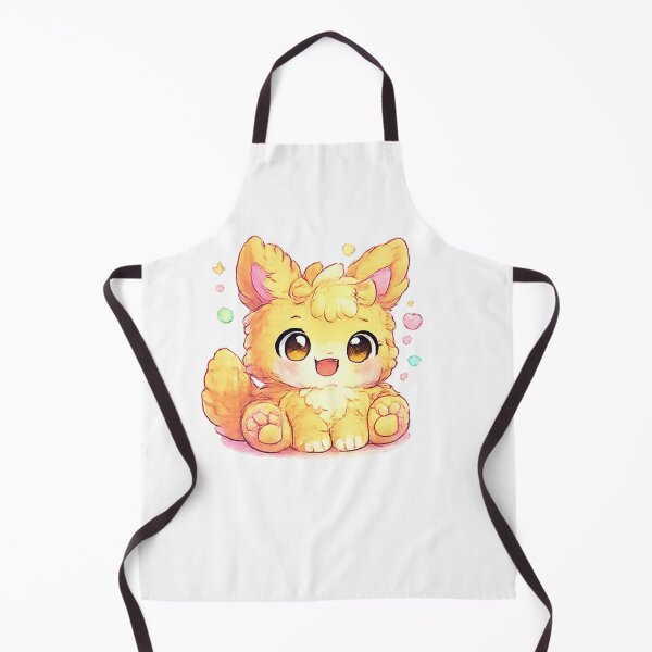 Item preview, Golden Kawaii Fox designed and sold by Kallandra.