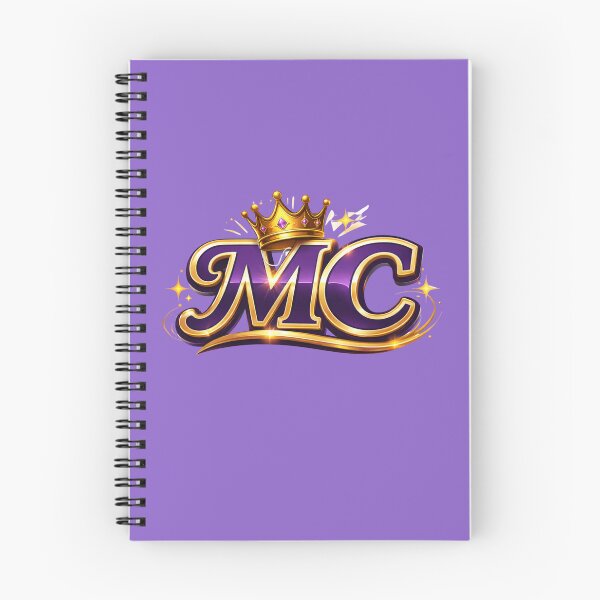 Item preview, MC Crown Monogram – Luxury Purple & Gold Logo Design designed and sold by Mishco courier co.
