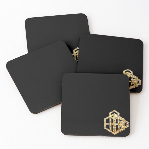 Item preview, HIKARIMi Observer Mark – Engraved Gold Sacred Geometry Emblem designed and sold by HIKARIMi.