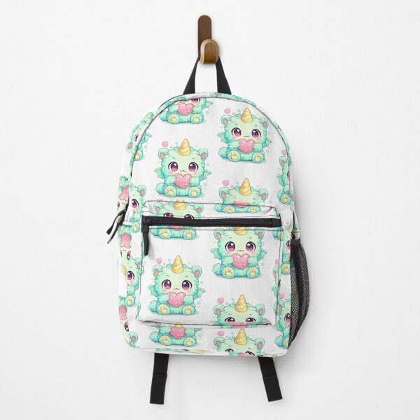 Item preview, Japanese Kawaii Mint Green Unicorn Kitten designed and sold by Kallandra.