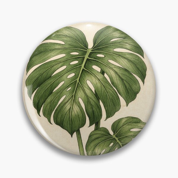 Item preview, Vintage Monstera Botanical Print – Tropical Leaf Wall Art designed and sold by Darlin8888.